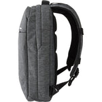 Incase City Carrying Case (Backpack) for 39.6 cm (15.6') Notebook - Black Heather, Gunmetal Grey - Left view
