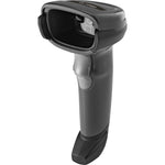 Zebra DS2208-SR Retail, Hospitality, Transportation, Logistics, Government Handheld Barcode Scanner Kit - Cable Connectivity - Twilight Black - USB Cable Included - Left view