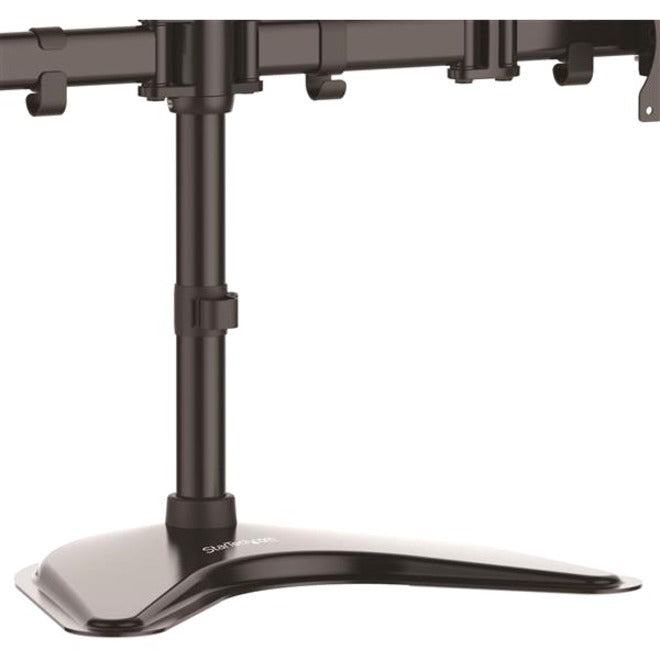 StarTech.com Quad Monitor Stand, Crossbar, Steel, Monitors up to 27' (17.6lb/8kg), VESA Monitor, Computer Monitor Stand, Monitor Arm - Left view
