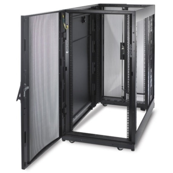 APC NetShelter SX 24U Floor Standing Enclosed Cabinet Rack Cabinet for Server, Storage - 482.60 mm Rack Width - Black - TAA Compliant - Alternate view 23