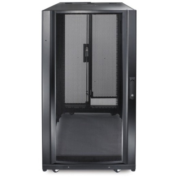 APC NetShelter SX 24U Floor Standing Enclosed Cabinet Rack Cabinet for Server, Storage - 482.60 mm Rack Width - Black - TAA Compliant - Alternate view 9