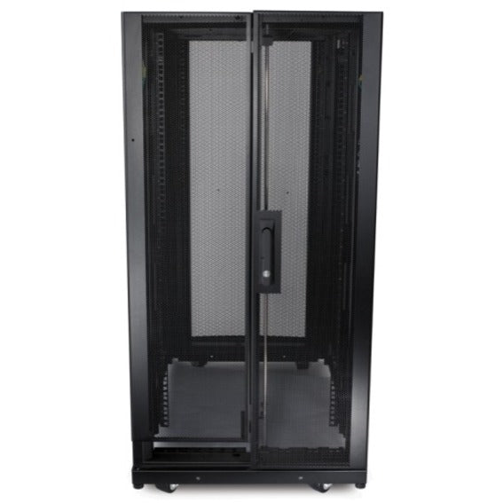 APC NetShelter SX 24U Floor Standing Enclosed Cabinet Rack Cabinet for Server, Storage - 482.60 mm Rack Width - Black - TAA Compliant - Alternate view 10