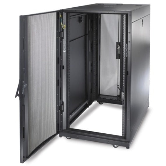 APC NetShelter SX 24U Floor Standing Enclosed Cabinet Rack Cabinet for Server, Storage - 482.60 mm Rack Width - Black - TAA Compliant - Alternate view 22