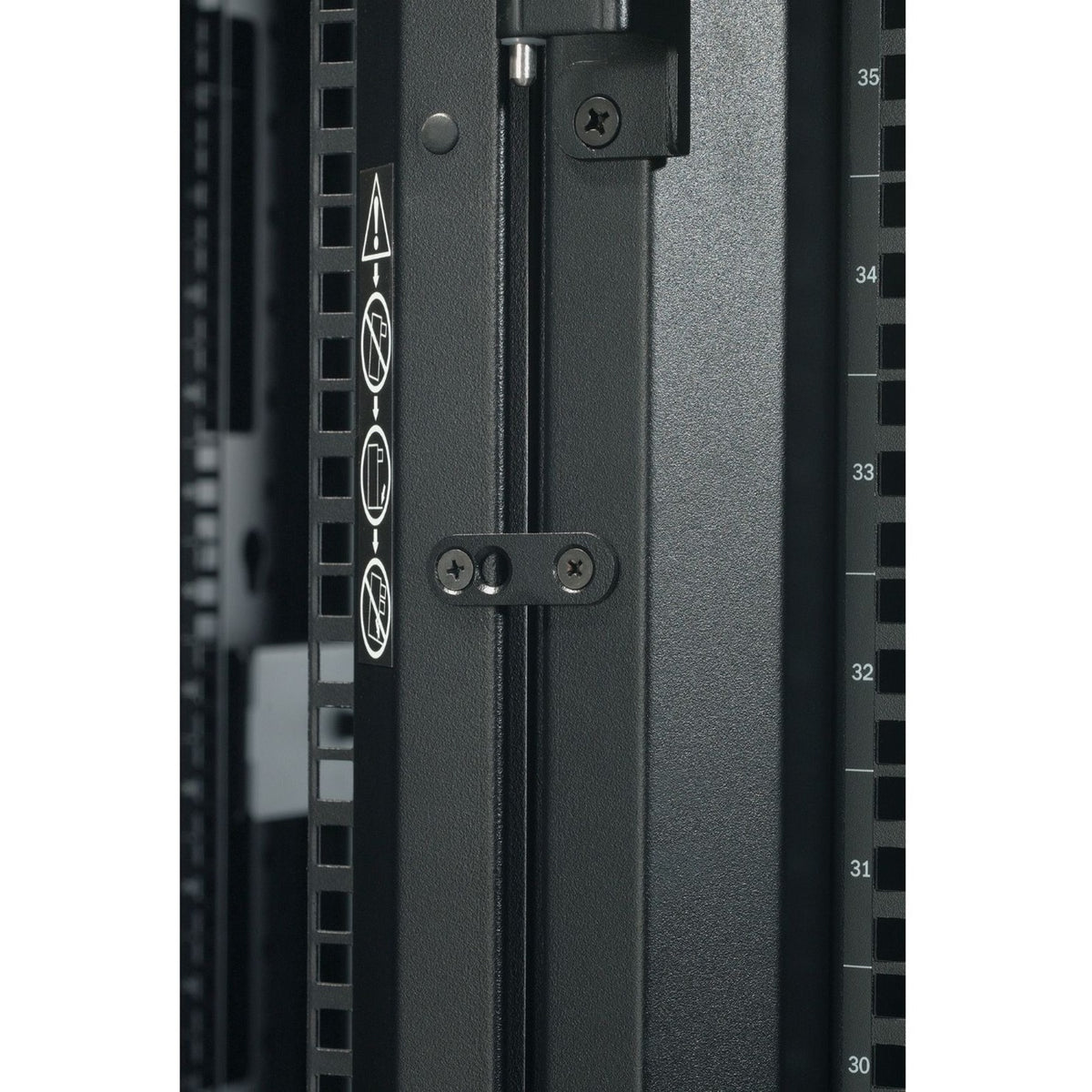 APC NetShelter SX 42U Floor Standing Rack Cabinet for Server - 482.60 mm Rack Width - Black - Alternate view 10