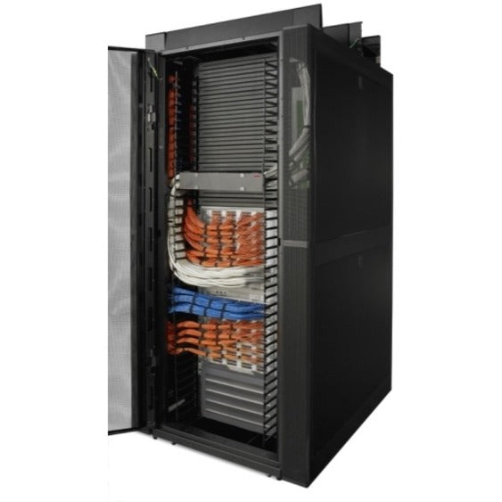APC NetShelter SX 42U Floor Standing Rack Cabinet for Networking, Airflow System - 482.60 mm Rack Width - Black - TAA Compliant - Alternate view 6
