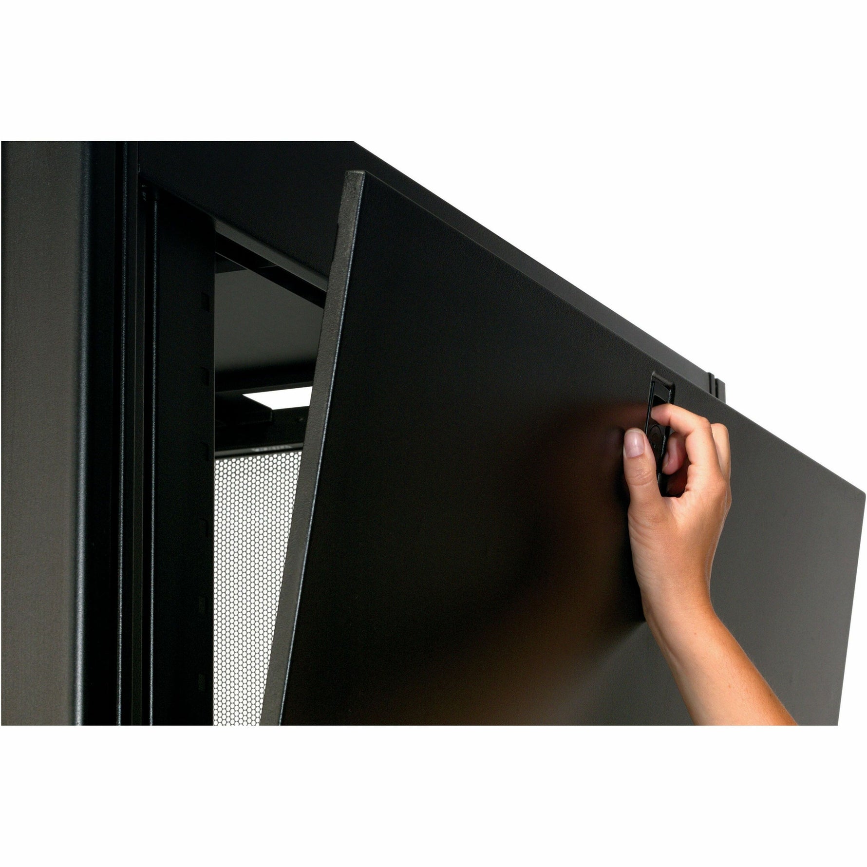 APC NetShelter SX 42U Floor Standing Rack Cabinet for Networking, Airflow System - 482.60 mm Rack Width - Black - TAA Compliant - Alternate view 18