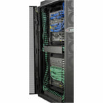 APC NetShelter SX 42U Floor Standing Rack Cabinet for Networking, Airflow System - 482.60 mm Rack Width - Black - TAA Compliant - Alternate view 11