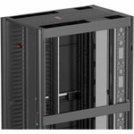 APC NetShelter SX 42U Floor Standing Rack Cabinet for Networking, Airflow System - 482.60 mm Rack Width - Black - TAA Compliant - Alternate view 10