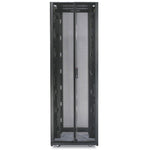 APC by Schneider Electric NetShelter SX 42U Floor Standing Enclosed Cabinet Rack Cabinet for Blade Server - 482.60 mm Rack Width - Black - TAA Compliant