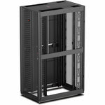 APC NetShelter SX 42U Floor Standing Rack Cabinet for Networking, Airflow System - 482.60 mm Rack Width - Black - TAA Compliant - Alternate view 11
