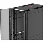 APC NetShelter SX 42U Floor Standing Rack Cabinet for Networking, Airflow System - 482.60 mm Rack Width - Black - TAA Compliant - Alternate view 10