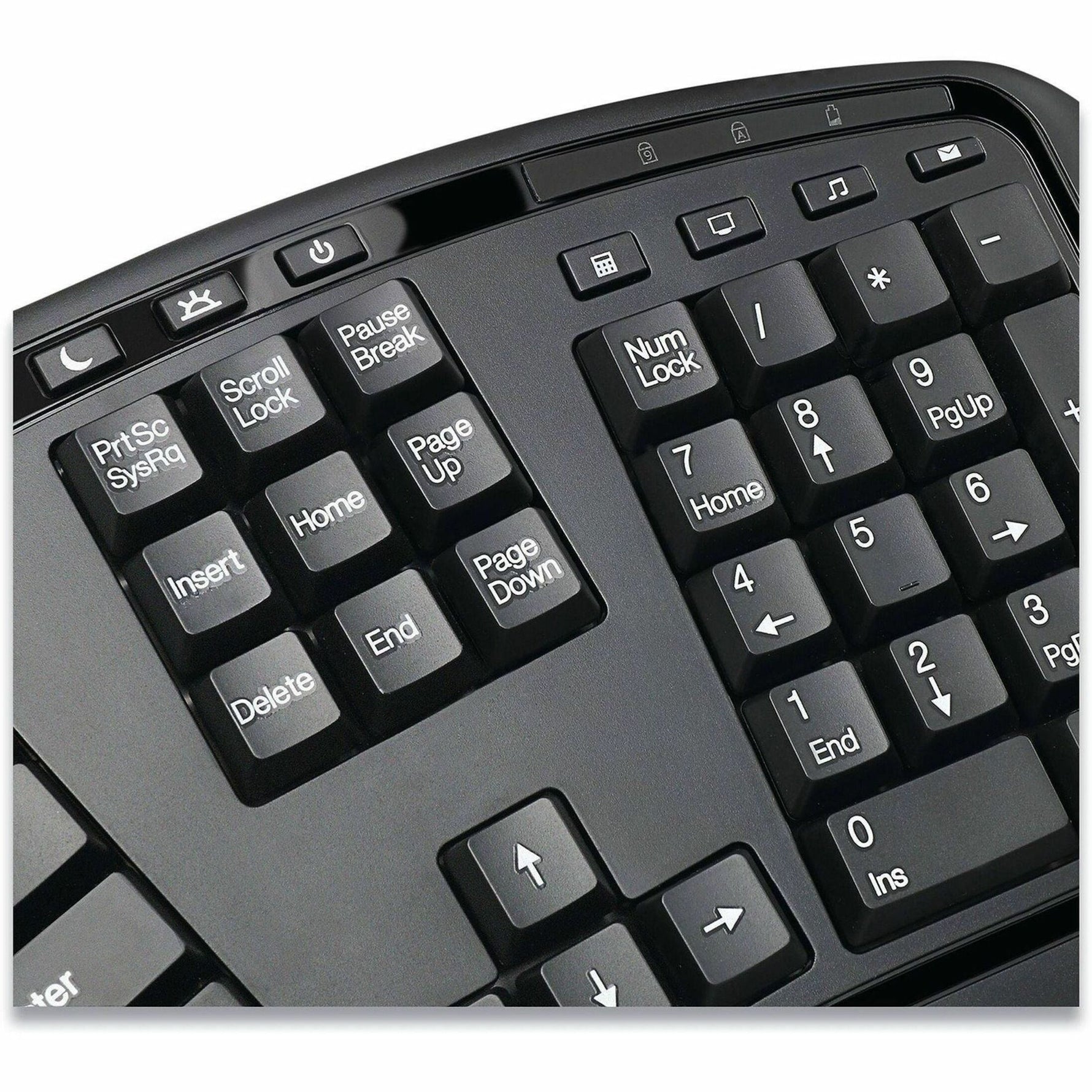 Adesso Tru-Form WKB-1500GB Keyboard & Mouse - English (US) - 1 Each - Right view