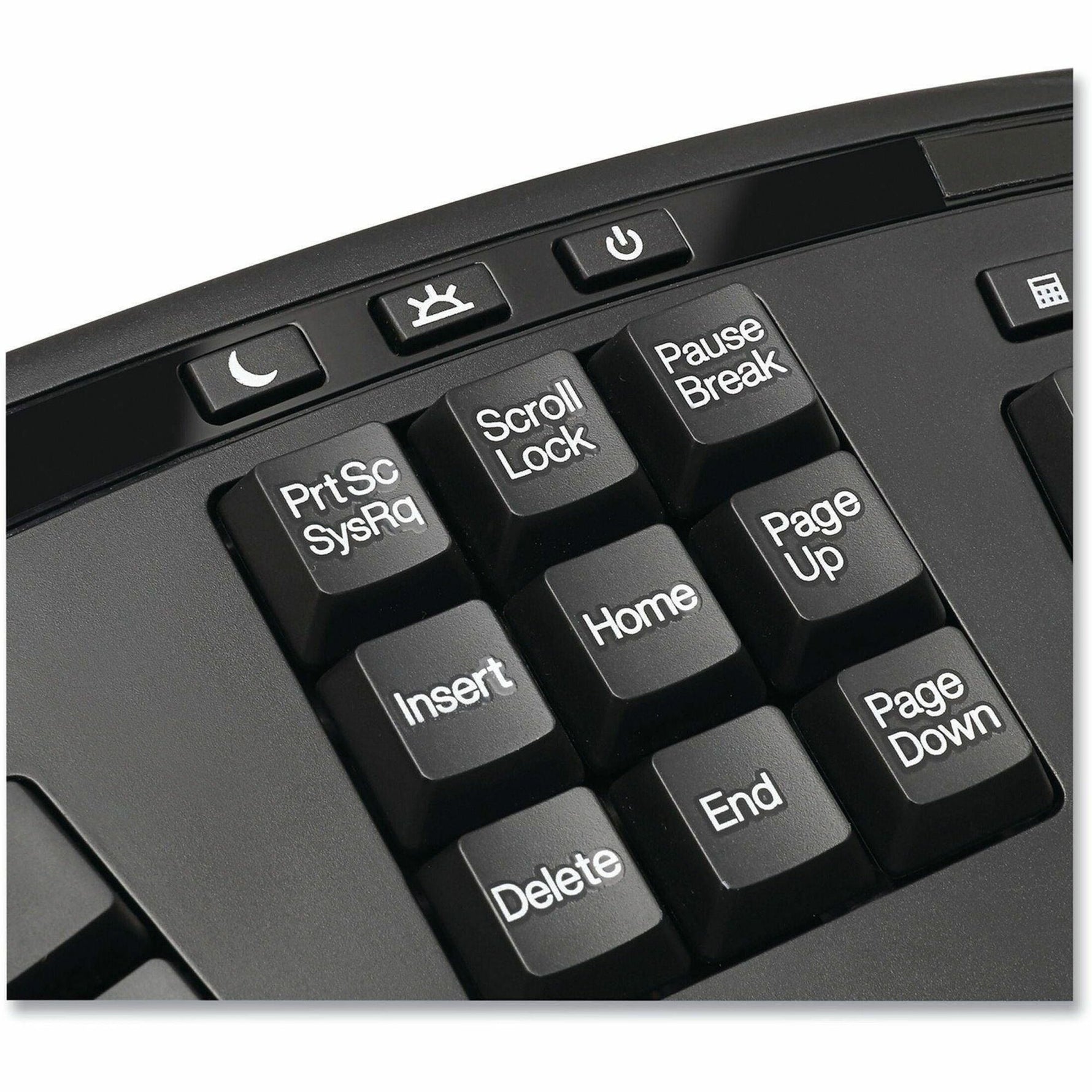 Adesso Tru-Form WKB-1500GB Keyboard & Mouse - English (US) - 1 Each - Close-up
