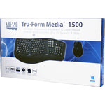 Adesso Tru-Form WKB-1500GB Keyboard & Mouse - English (US) - 1 Each - Alternate view 10