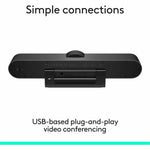 Logitech ConferenceCam MeetUp Video Conferencing Camera - 30 fps - Black - USB 2.0 - TAA Compliant - Alternate view 7