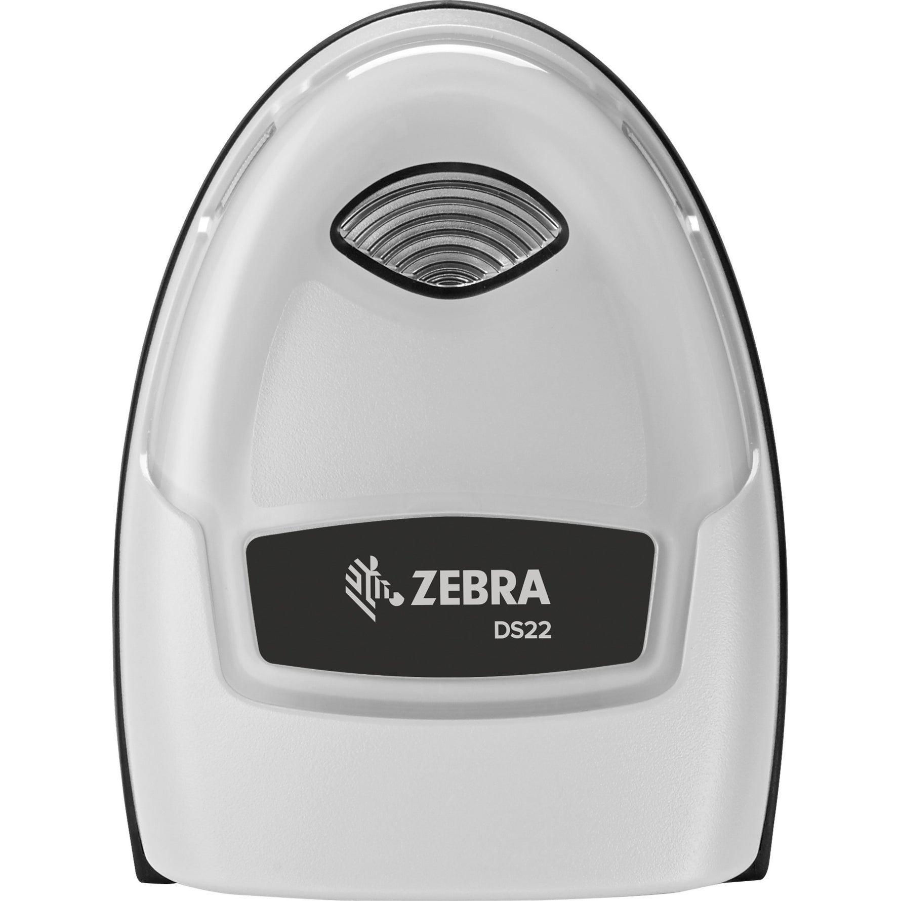 Zebra DS2208-SR Retail, Hospitality, Transportation, Logistics, Government Handheld Barcode Scanner Kit - Cable Connectivity - Nova White - USB Cable Included - Top view