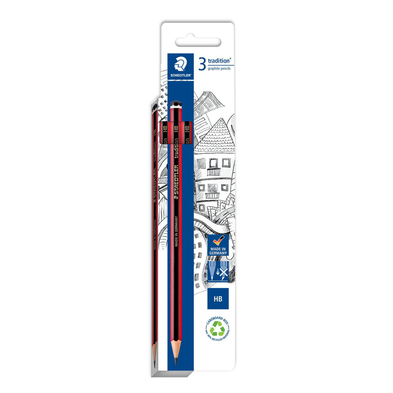 Staedtler Pencil Lead Tradition 110 HB CARD3 (Box 10)