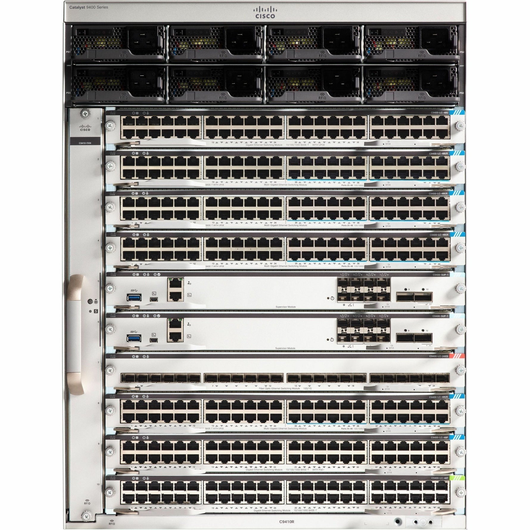 Cisco Catalyst 9400 C9410R Switch Chassis - Alternate view 8