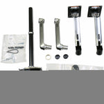 Ergotron Mounting Arm for Monitor, Display Screen, LCD Display, TV - Polished Aluminum - Alternate view 7
