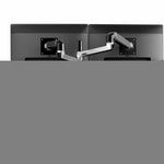 Ergotron Mounting Arm for Monitor, Display Screen, LCD Display, TV - Polished Aluminum - Alternate view 9