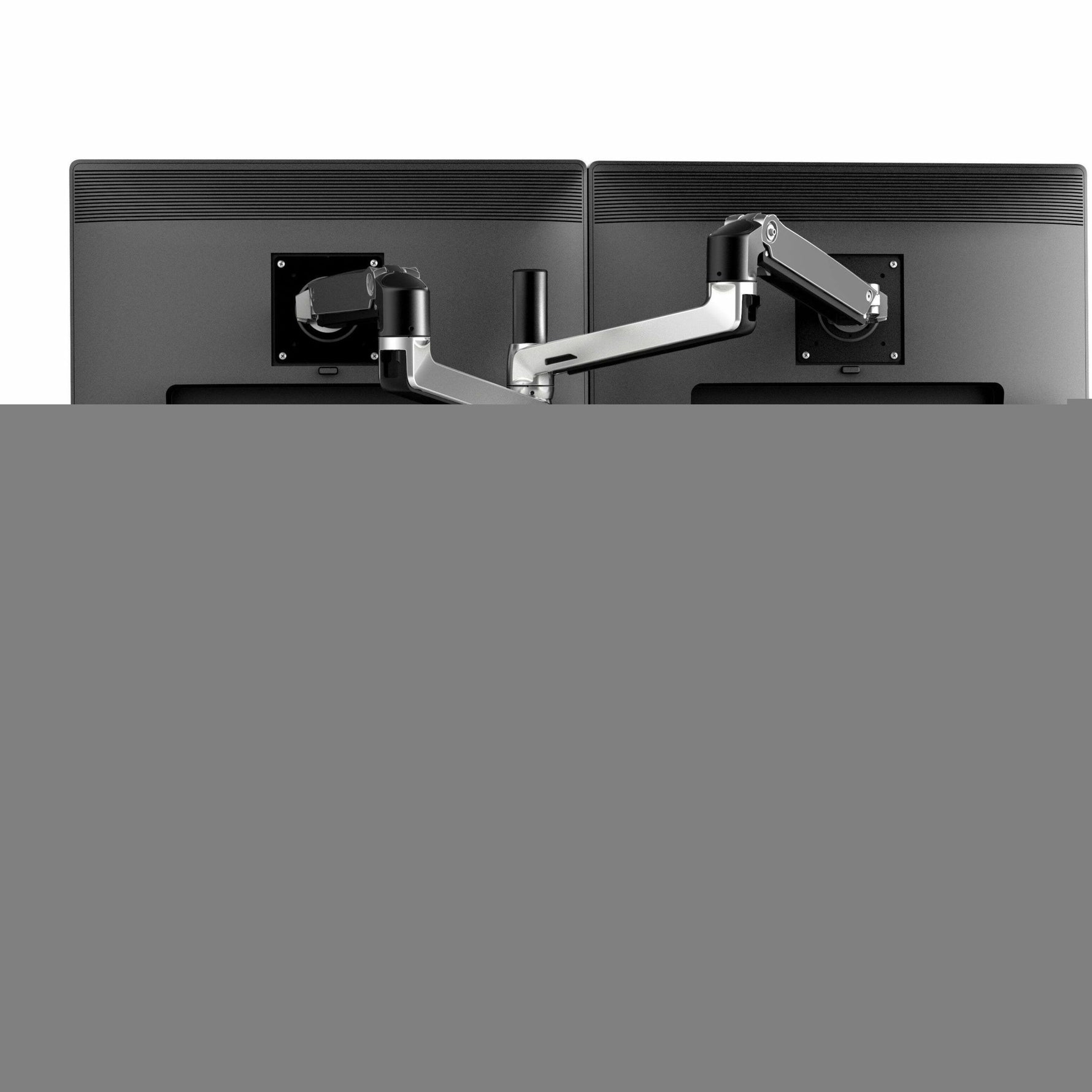 Ergotron Mounting Arm for Monitor, Display Screen, LCD Display, TV - Polished Aluminum - Alternate view 9