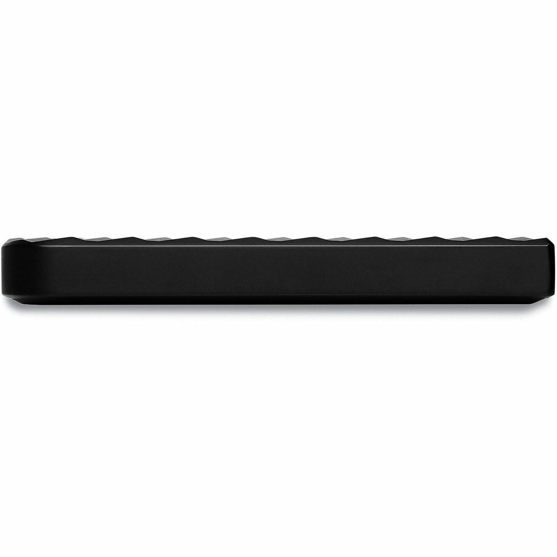 Verbatim Store 'n' Go 2 TB Portable Hard Drive - 2.5' External - Left view