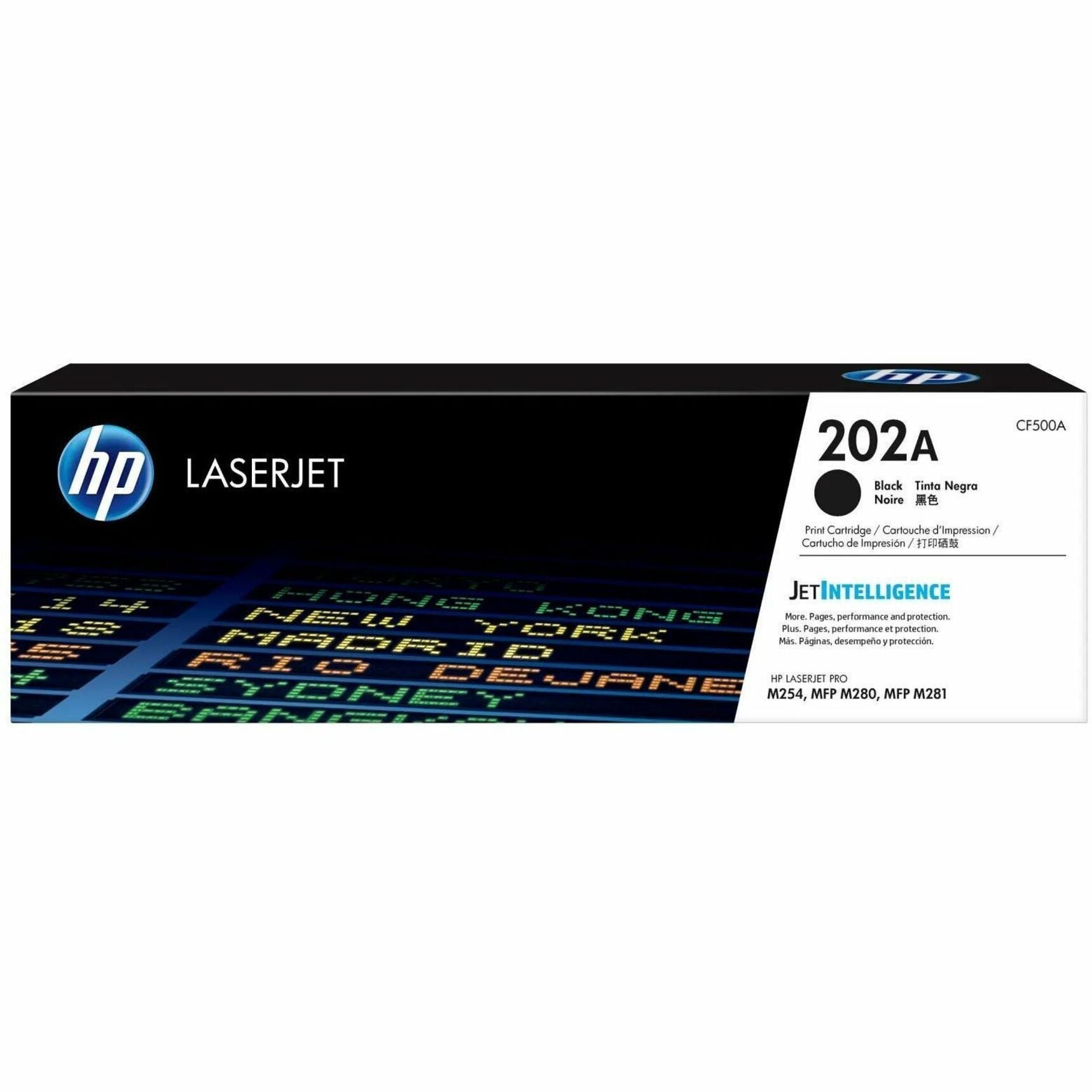 HP 202A Original Standard Yield Laser Toner Cartridge - Black - 1 Pack
