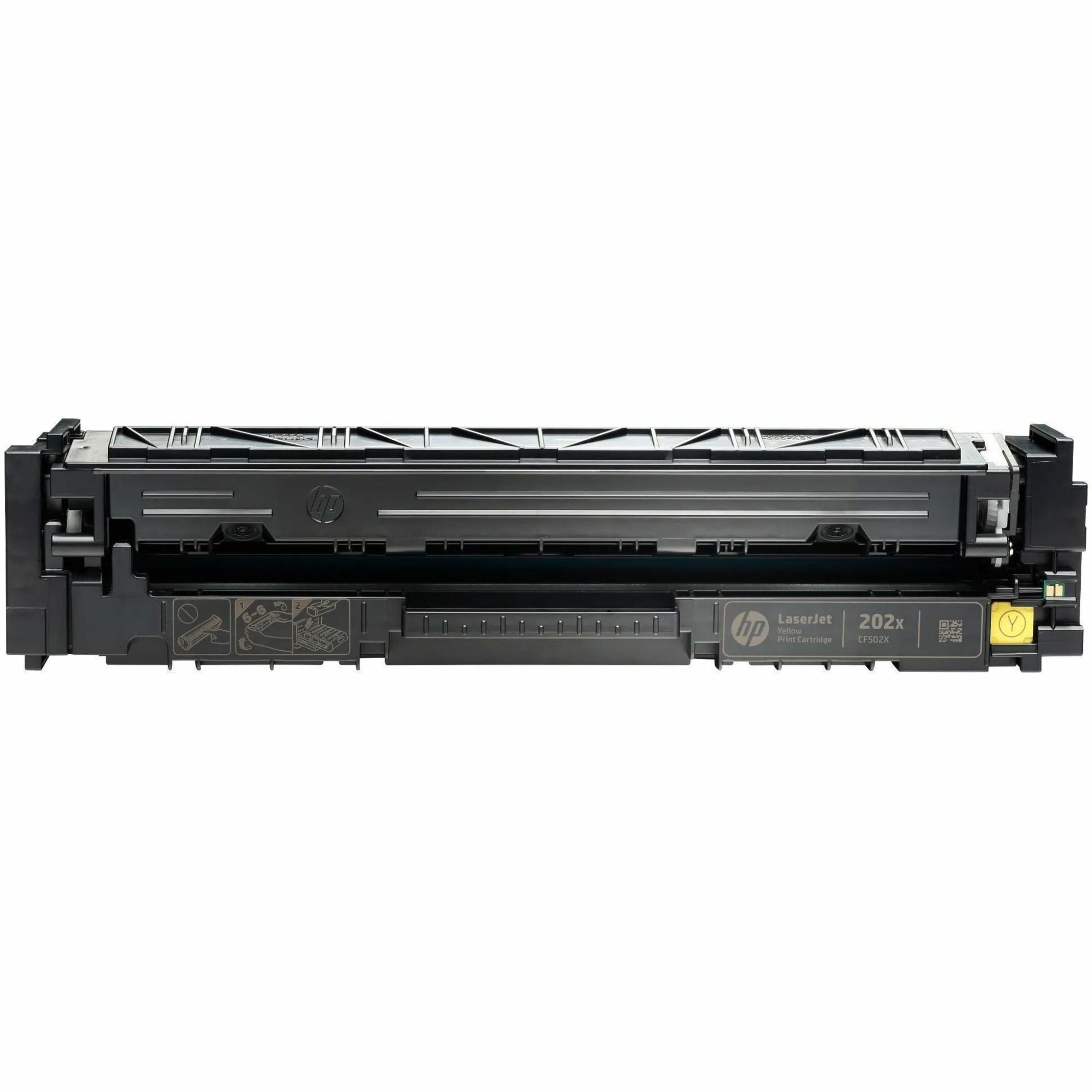 HP 202X Original High Yield Laser Toner Cartridge - Yellow - 1 Pack - Out of Package