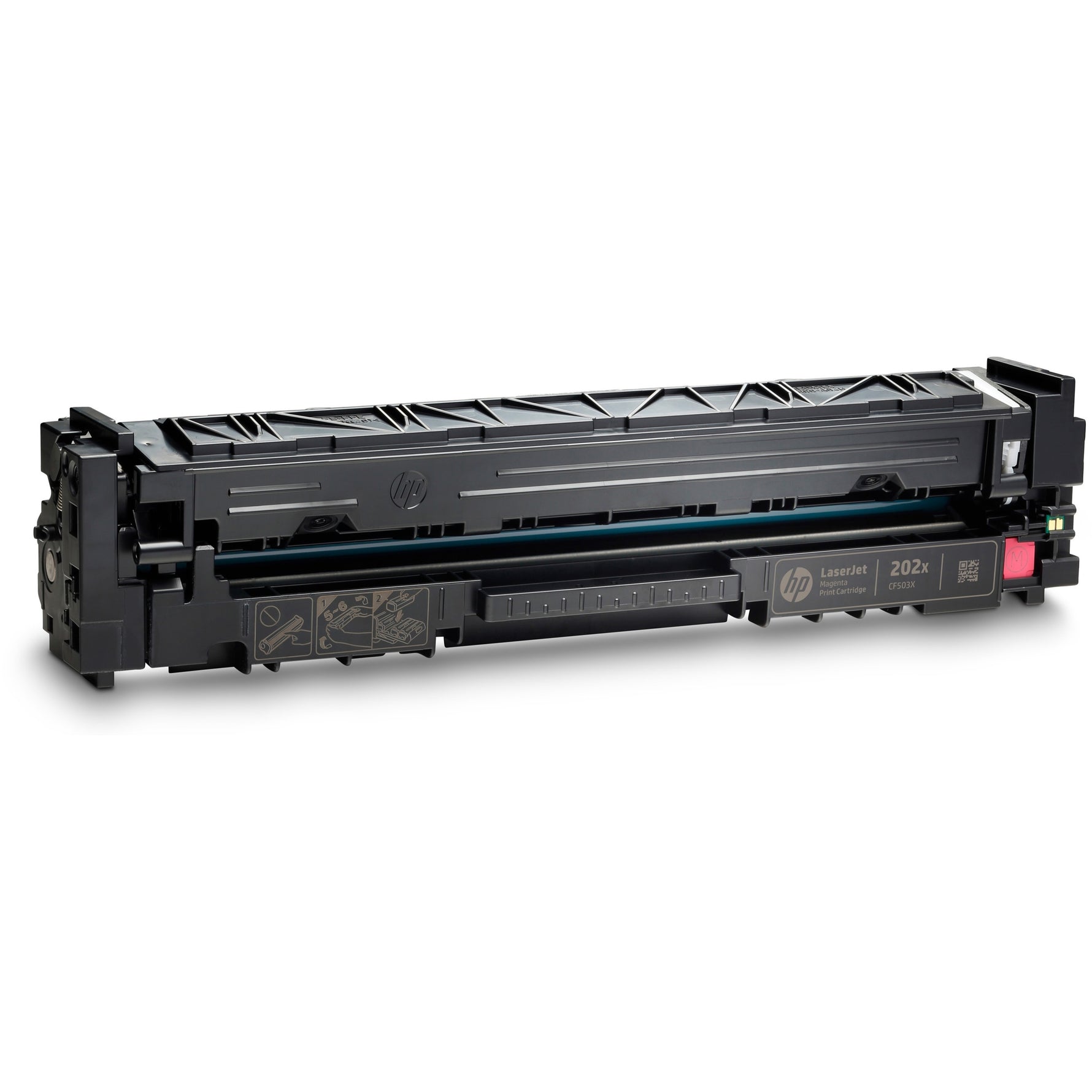 HP 202X Original High Yield Laser Toner Cartridge - Magenta - 1 Pack - Right view