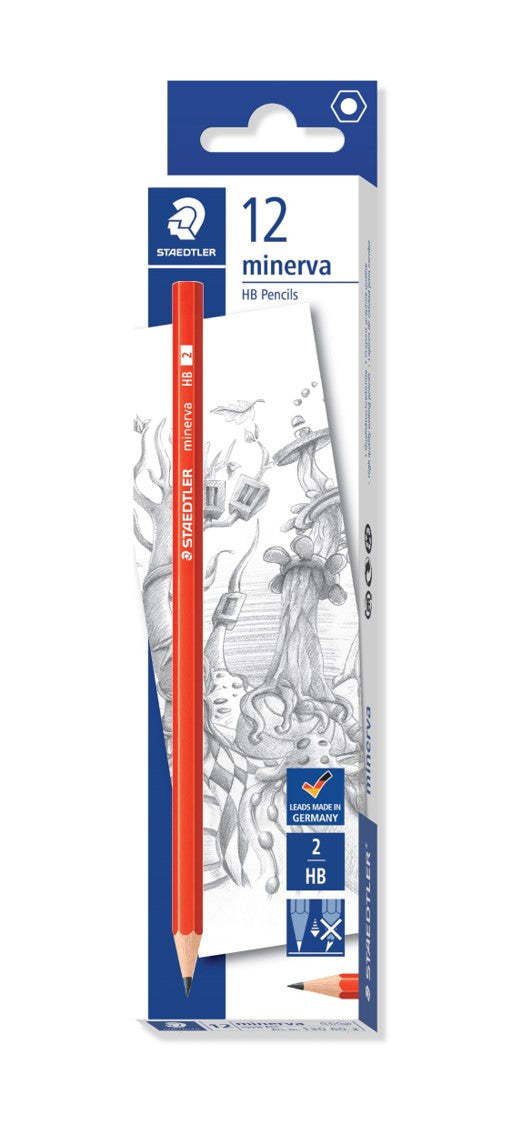 Staedtler Pencil Minerva Graphic HB Bx12 (Each)