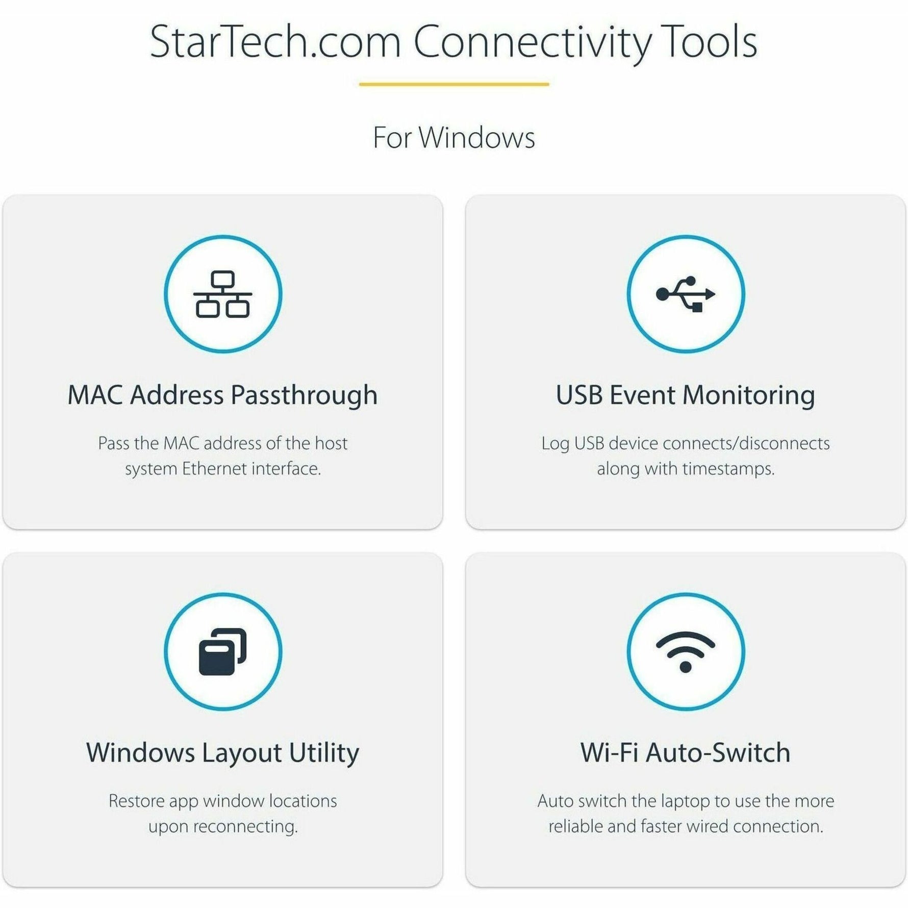 StarTech.com 4K USB-C Dock, Triple UHD 4K Monitor Docking Station, Mac & Windows, HDMI & DisplayPort, 60W PD, 5x USB 5Gbps Hub, TAA - Alternate view 7