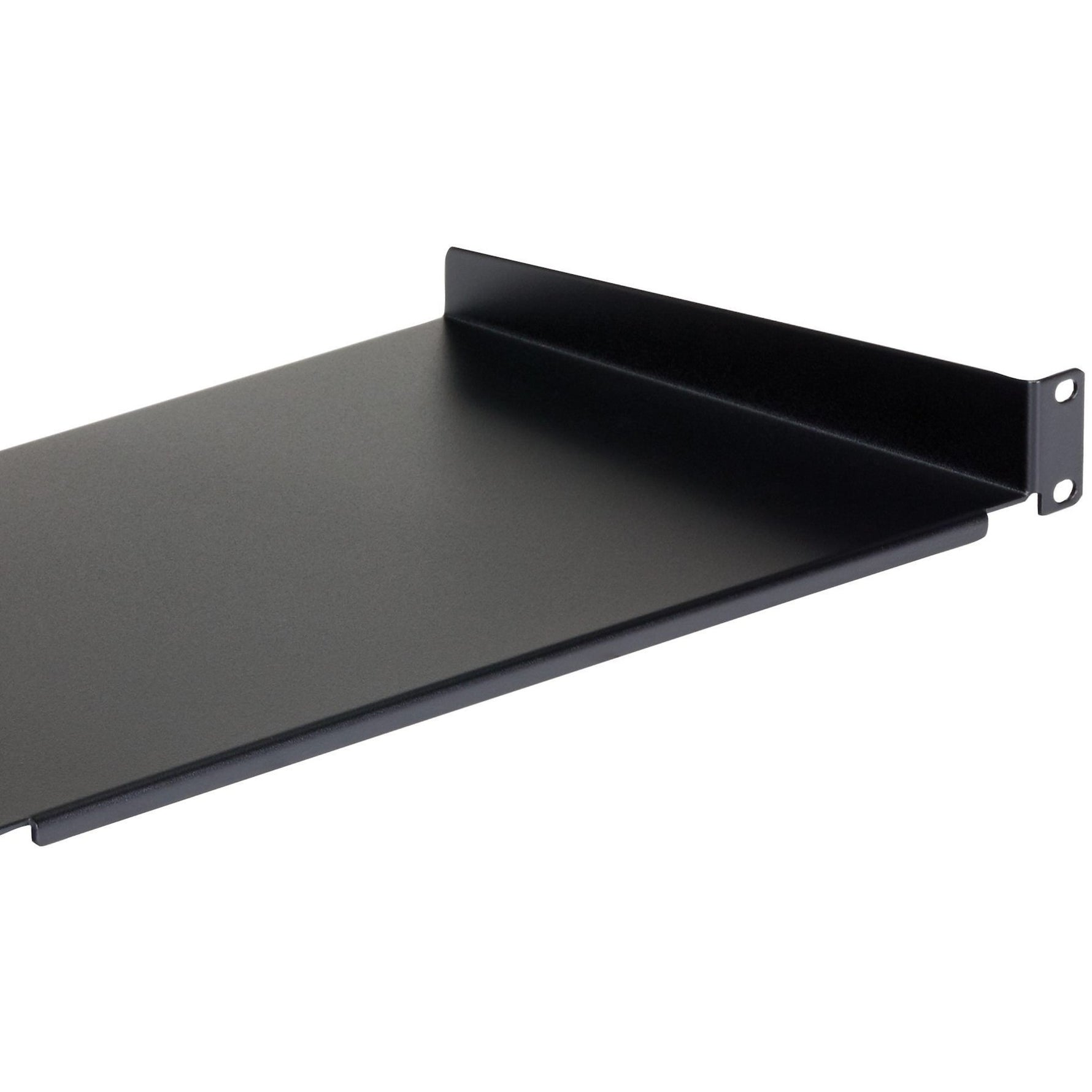 StarTech.com 1U Server Rack Cabinet Shelf - Fixed 10' Deep Cantilever Rackmount Tray for 19' Data/AV/Network Enclosure w/cage nuts, screws - Alternate view 8