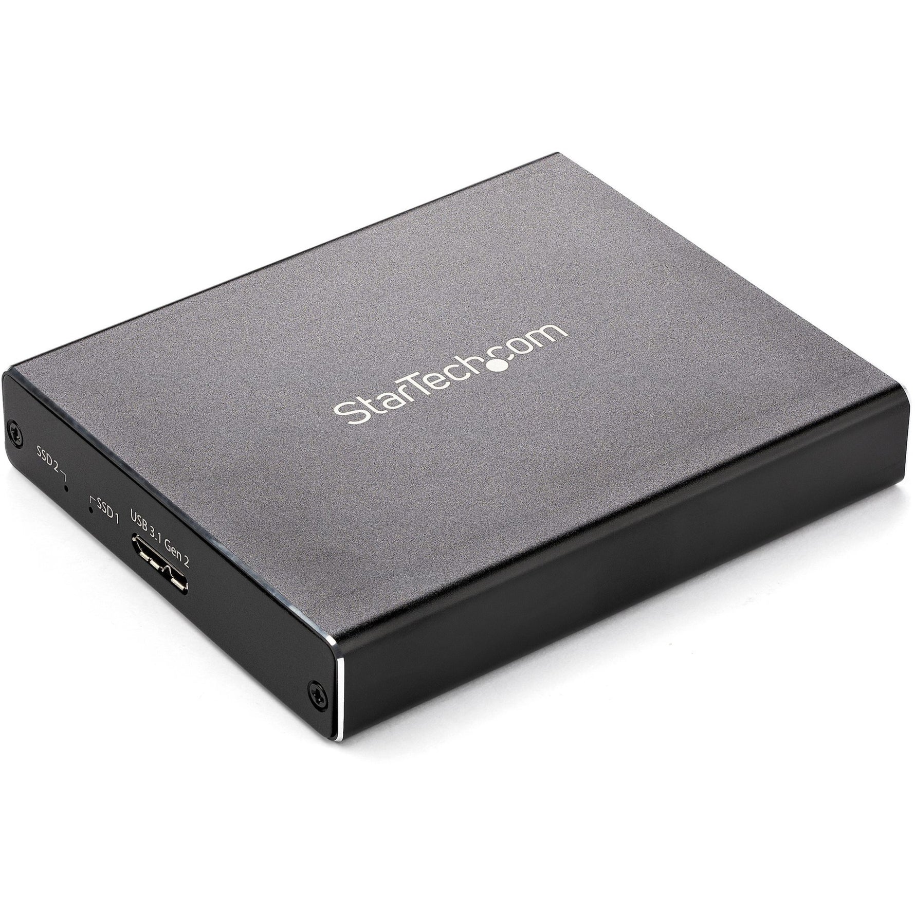 StarTech.com 2 x Total Bays DAS Storage System Portable - TAA Compliant