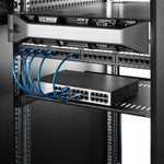 StarTech.com 1U Vented Server Rack Cabinet Shelf - Fixed 16' Deep Cantilever Rackmount Tray for 19' Data/AV/Network Enclosure w/Cage Nuts - Alternate view 7