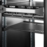 StarTech.com 1U Vented Server Rack Cabinet Shelf - Fixed 16' Deep Cantilever Rackmount Tray for 19' Data/AV/Network Enclosure w/Cage Nuts - Alternate view 8