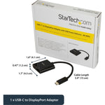 StarTech.com USB C to DisplayPort Adapter with 60W Power Delivery Pass-Through - 4K 60Hz USB Type-C to DP 1.2 Video Converter w/ Charging - Alternate view 7