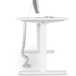 StarTech.com Cable Management Spine - Adjustable & Flexible Cable Organizer - With Four Cable Channels and Weighted Base Plate - Right view