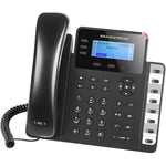 Grandstream GXP1630 IP Phone - Corded - Corded - 4 Multiple Conferencing - Wall Mountable, Desktop - Black