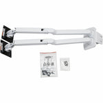 Ergotron Mounting Arm for Monitor, Display Screen, LCD Monitor - White - Landscape/Portrait - Alternate view 6