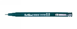 Artline Pen Drawing System 238 Black (0.8mm) (Box 12)