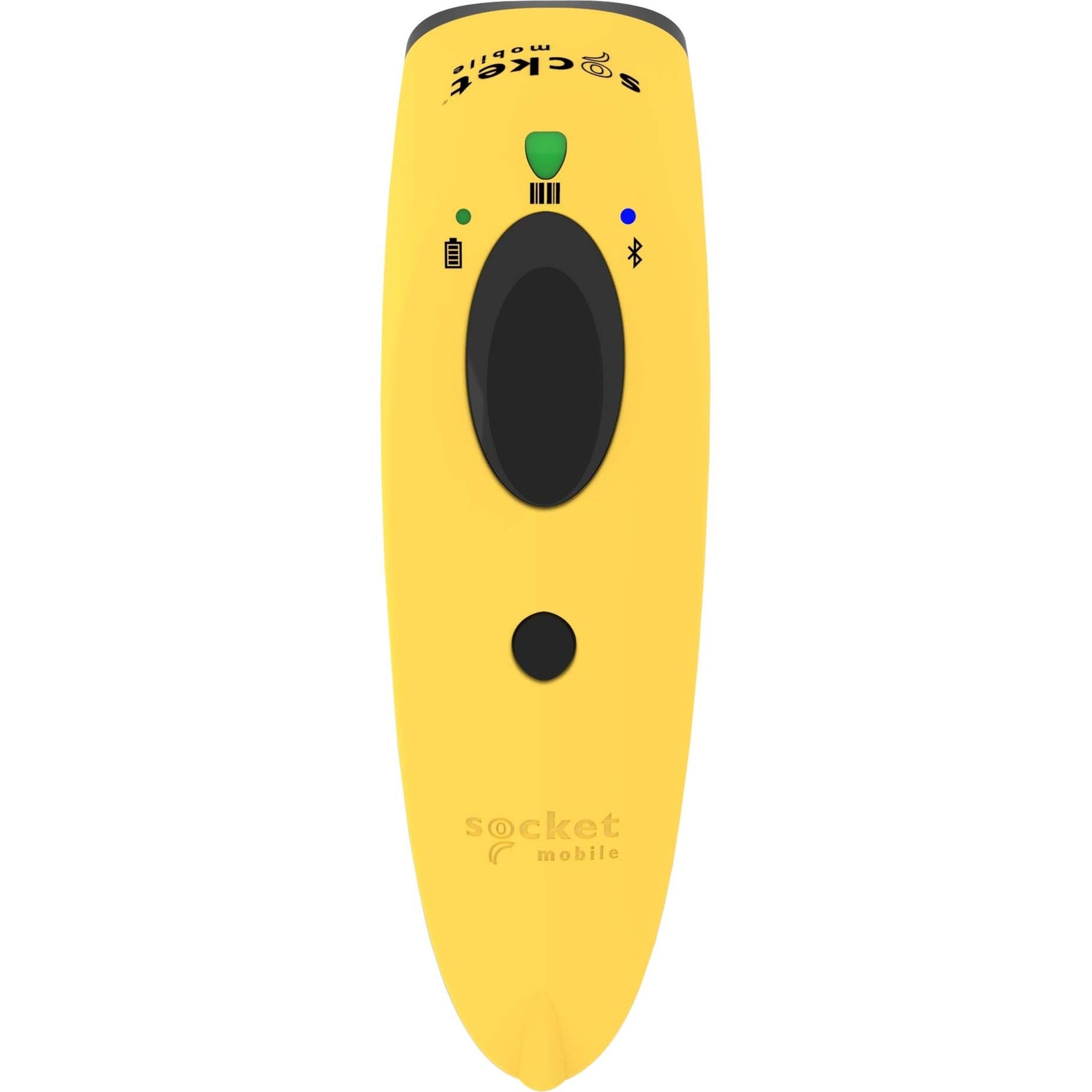 Socket Mobile SocketScan S740 Handheld Barcode Scanner - Wireless Connectivity - Yellow - Top view