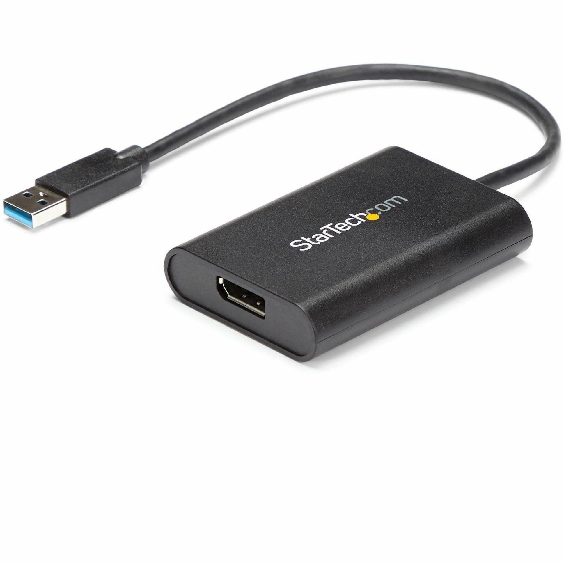 StarTech.com USB 3.0 to DisplayPort Adapter, USB DP Monitor Converter for Windows, 4K (no support for macOS/ChromeOS/Linux) - TAA
