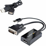 StarTech.com DVI to DisplayPort Adapter with USB Power - DVI-D to DP Video Adapter - DVI to DisplayPort Converter - 1920 x 1200 - Alternate view 10
