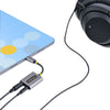 StarTech.com USB-C Headphone Splitter, USB Type C Dual Headset Adapter w/Mic Input, USB C to 3.5mm Audio Adapter/Earphone Dongle, USB C to Audio Jack/Aux Output, 24-bit DAC