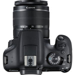 Canon EOS 1500D 24.1 Megapixel Digital SLR Camera with Lens - 18 mm - 55 mm - Top view