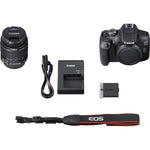 Canon EOS 1500D 24.1 Megapixel Digital SLR Camera with Lens - 18 mm - 55 mm - Alternate view 7