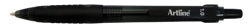 Artline Pen Ballpoint 8410 Retract Med Black (Box 12)