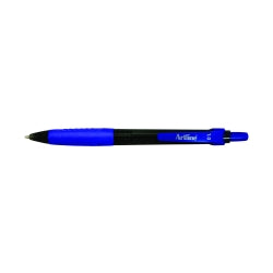Artline Pen Ballpoint 8410 Retract Med Blue Bx50 (Box )