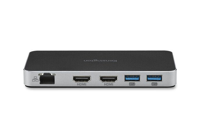 Kensington UH1460P USB-C 5Gbps Dual 4K Driverless Mobile Dock with 85W Pass-Through Power