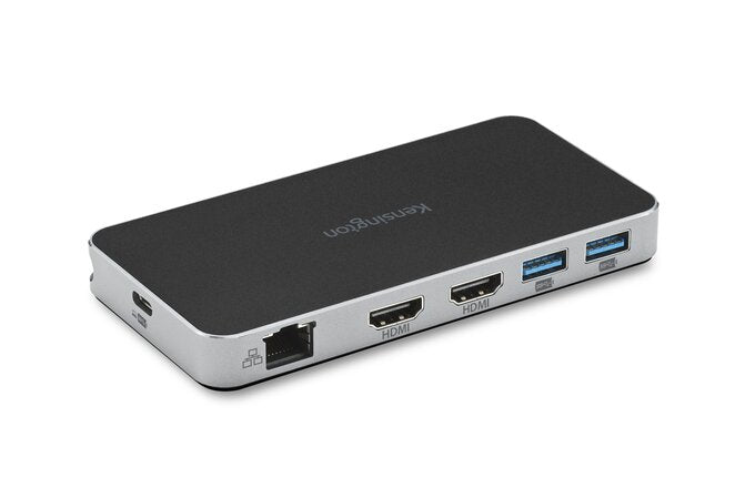Kensington UH1460P USB-C 5Gbps Dual 4K Driverless Mobile Dock with 85W Pass-Through Power
